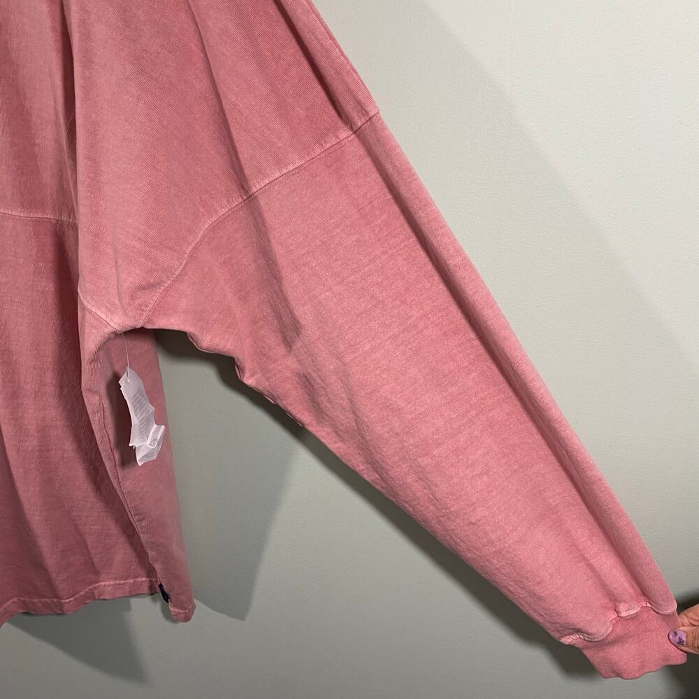 Walt Disney World Spirit Jersey Dusty Rose Gold Glitter Oversized Top Sz XXL NWT - Picture 8 of 9